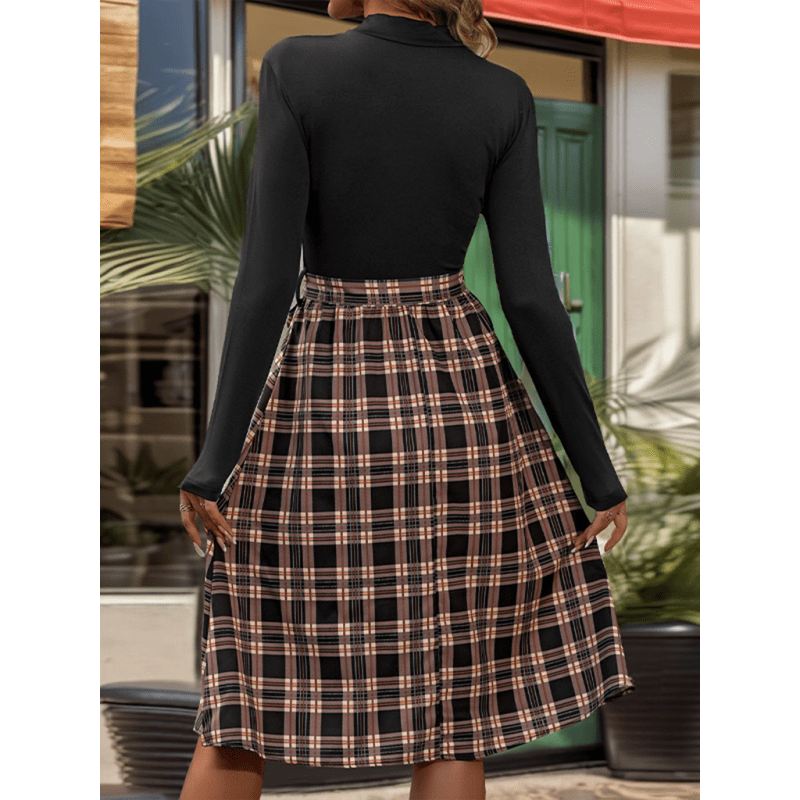 elegant-plaid-knit-long-dress-–-stand-collar-slim-fit-autumn-winter-stylesmiling-maria---everything-for-women-34654683