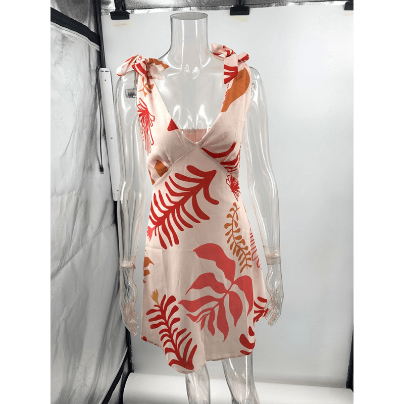 deep-v-neck-printed-short-dress-–-lightweight-woven-style-for-summersmiling-maria---everything-for-women-34645820