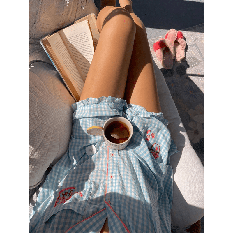 plaid-cotton-blend-pajama-set-–-teapot-embroidery-lapel-collarsmiling-maria---everything-for-women-34638518