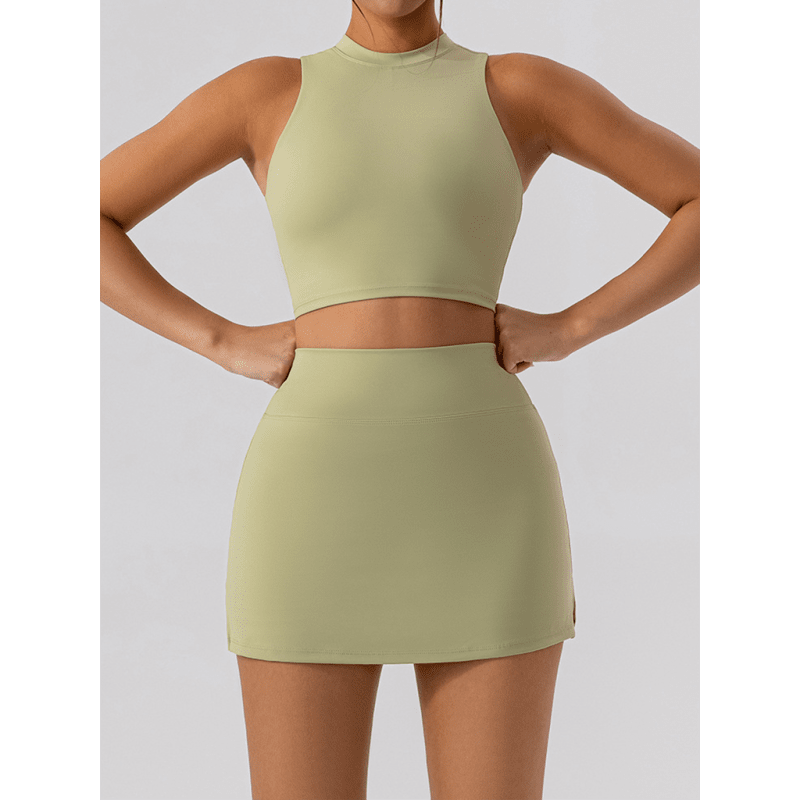 2-piece-seamless-sports-skirt-set-with-vestsmiling-maria---everything-for-women-34688045