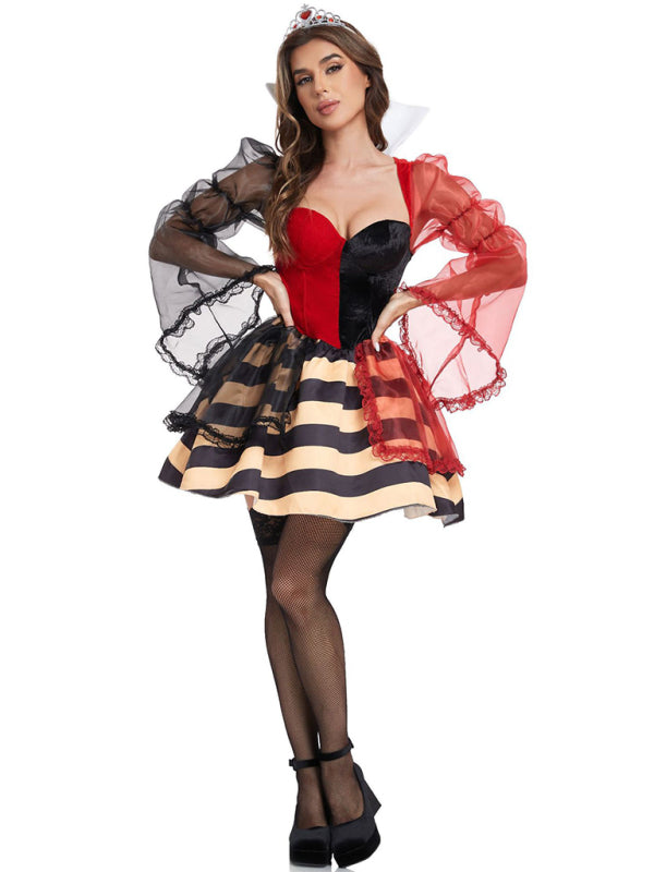 Sexy Snow White Queen of Hearts Halloween Costume