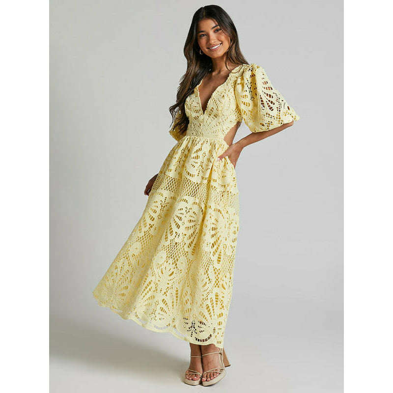 lace-embroidered-waist-baring-dress-–-deep-v-neck-long-sleeve-sexy-fitsmiling-maria---everything-for-women-34645532