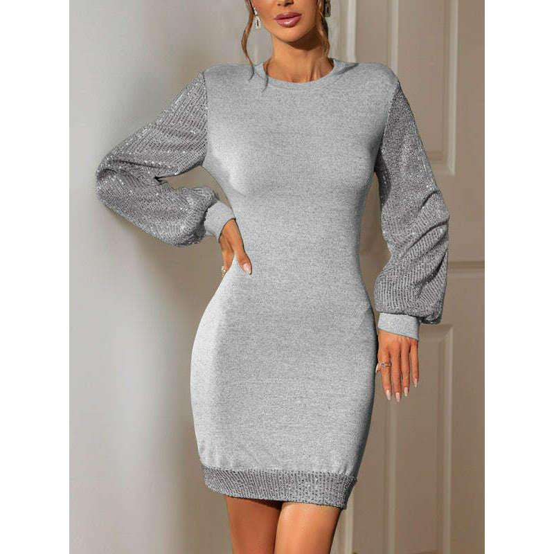 misty-grey-sequin-sweater-dress---mid-length-pullover-for-autumn-partyessmiling-maria---everything-for-women-34647580