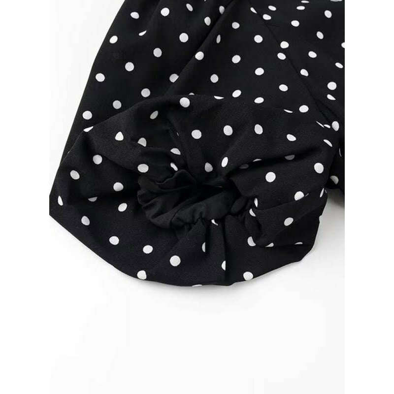 romantic-black-polka-dot-bow-dress-–-woven-midi-with-self-designsmiling-maria---everything-for-women-34645824