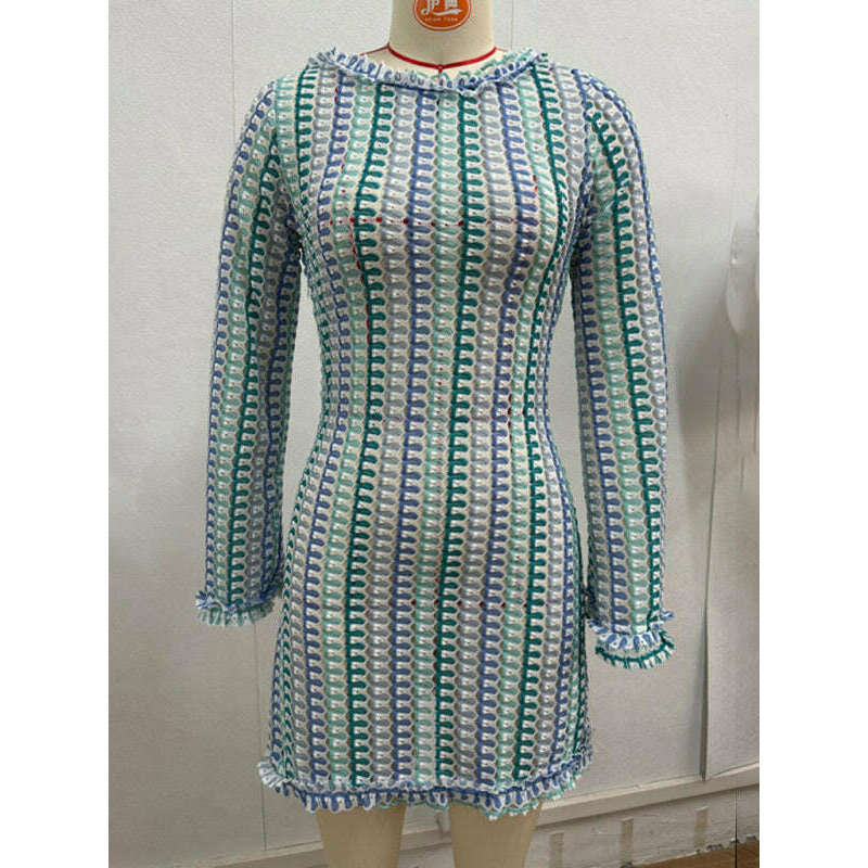 contrasting-lace-halter-back-mini-dress-–-long-sleeves-knit-finishsmiling-maria---everything-for-women-34661799