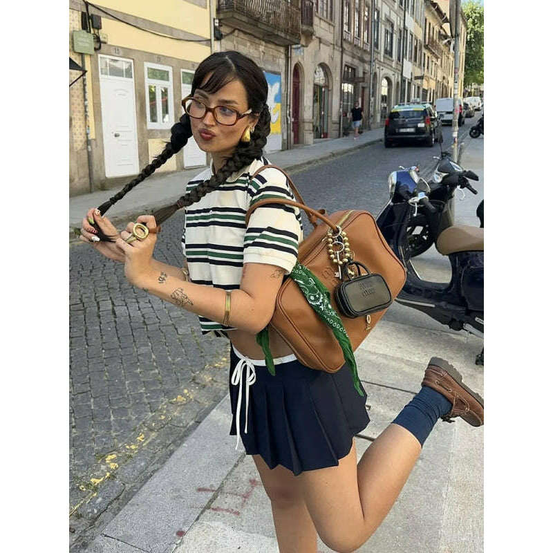 striped-polo-neck-short-sleeve-t-shirtsmiling-maria---everything-for-women-34696322