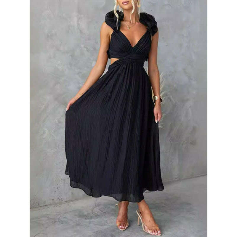 sleeveless-solid-color-pleated-maxi-dress-with-tie-waist-–-elegant-resort-stylesmiling-maria---everything-for-women-34664962