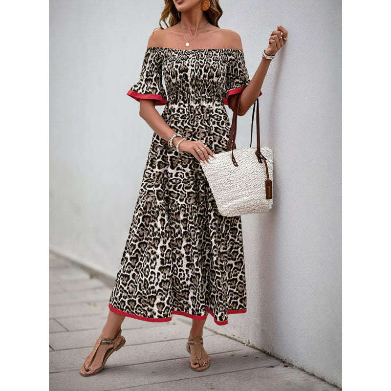 leopard-print-midi-dress-–-one-shoulder-with-ruffled-sleevessmiling-maria---everything-for-women-34646062