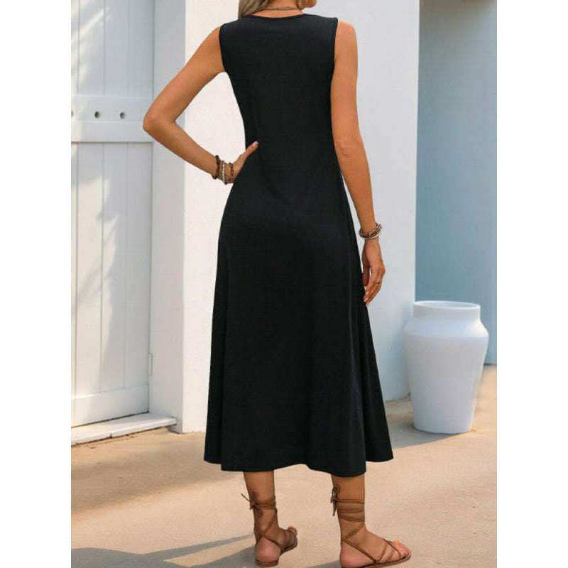 sleeveless-knit-midi-dress-–-black-self-design-lightweight-spring-fitsmiling-maria---everything-for-women-34647690