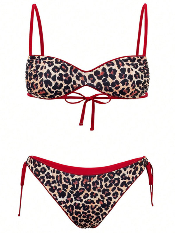 Leopard print swimsuit
