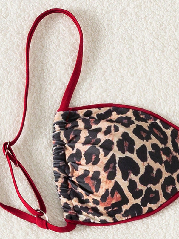 Leopard print swimsuit