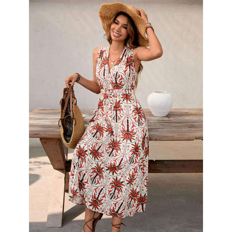 brick-red-high-waist-a-line-maxi-dress-–-sleeveless-v-neck-for-vacationsmiling-maria---everything-for-women-34665505