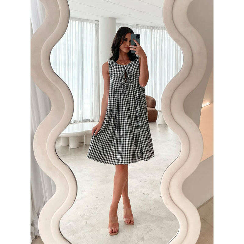 plaid-v-neck-lace-up-sleeveless-dress-–-lightweight-spring-summer-stylesmiling-maria---everything-for-women-34666231