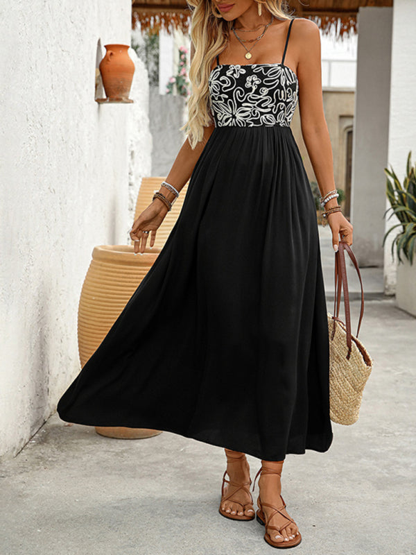 Sleeveless Rayon Maxi Sundress – Lightweight & Flowy for Spring-Summer