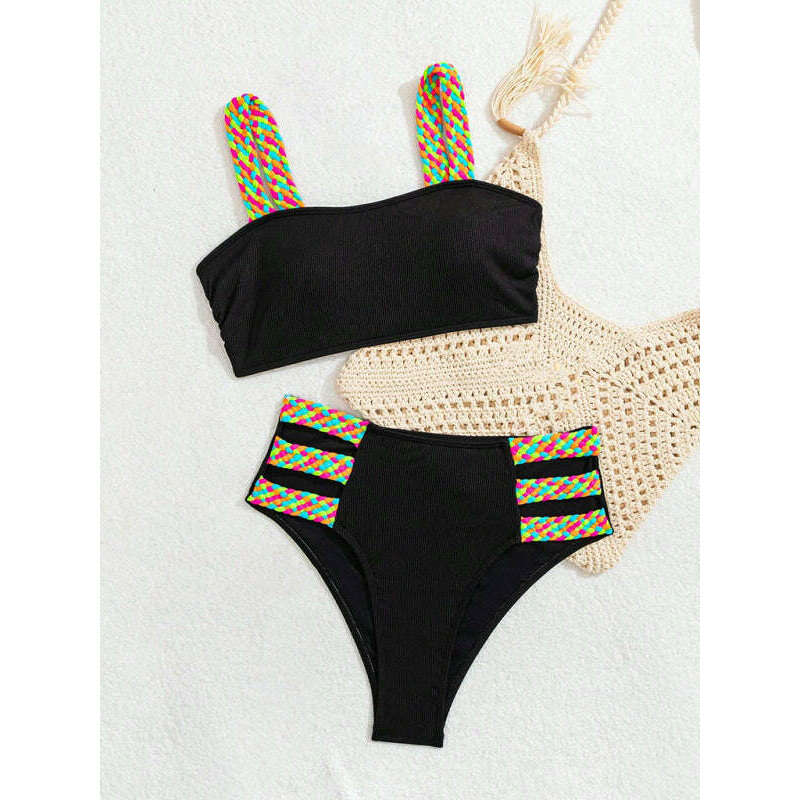 colorful-braided-bikini-set-–-high-elastic-vacation-style-with-self-designsmiling-maria---everything-for-women-34640769