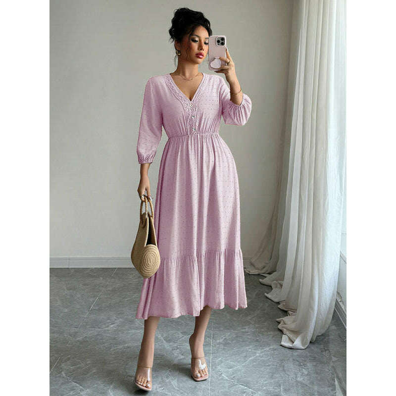 pink-lace-midi-dress-–-woven-viscose-long-sleeve-elegant-daily-wearsmiling-maria---everything-for-women-34645427