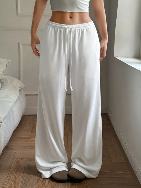 Chic Strappy Wide-Leg Pants