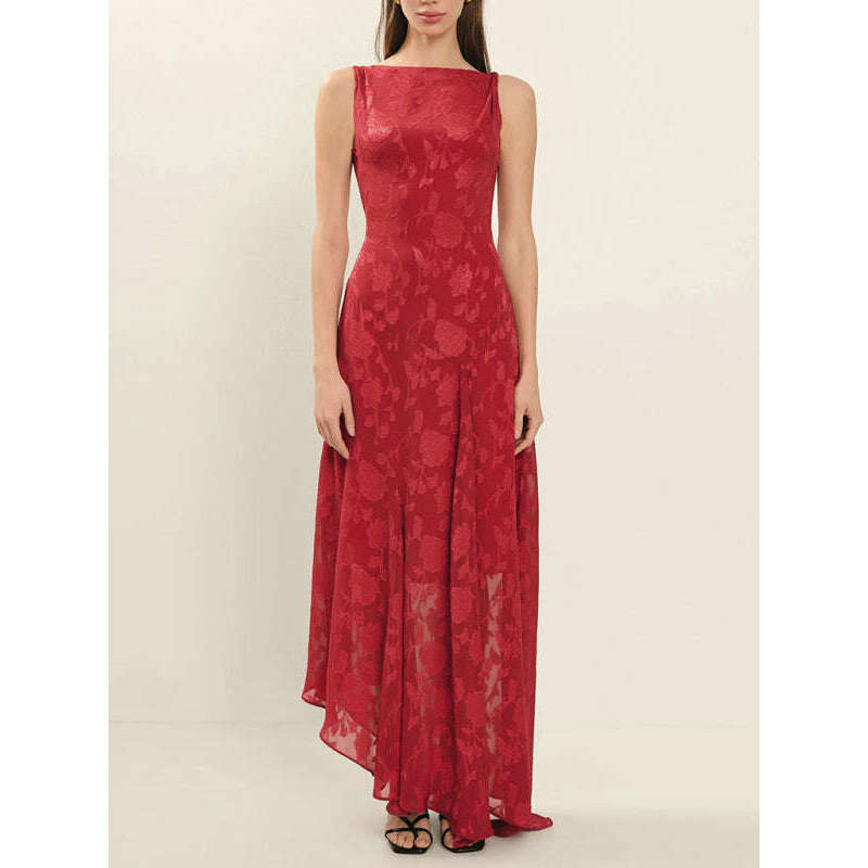 red-jacquard-lace-backless-dress-–-slim-fit-irregular-hemsmiling-maria---everything-for-women-34645154