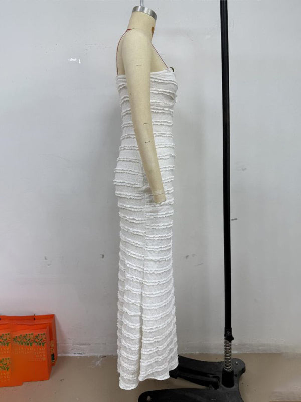 Slim Fit Strapless Bodycon Party Dress