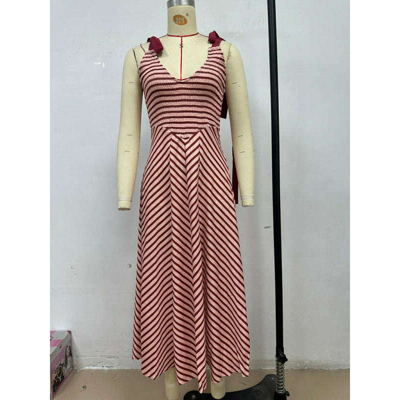 dark-brown-striped-backless-lace-up-vacation-dresssmiling-maria---everything-for-women-34666636