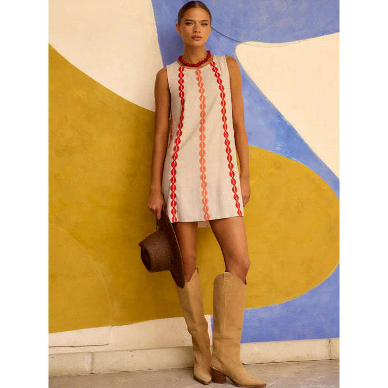 printed-round-neck-pullover-midi-dress-–-woven-style-for-daily-wearsmiling-maria---everything-for-women-34645054