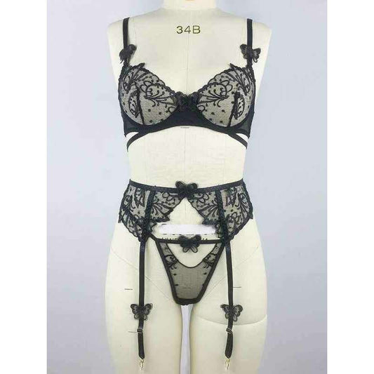 3-piece-black-sheer-lingerie-set-with-3d-butterfly-embroidery-–-bra-panty-gartersmiling-maria---everything-for-women-34636220