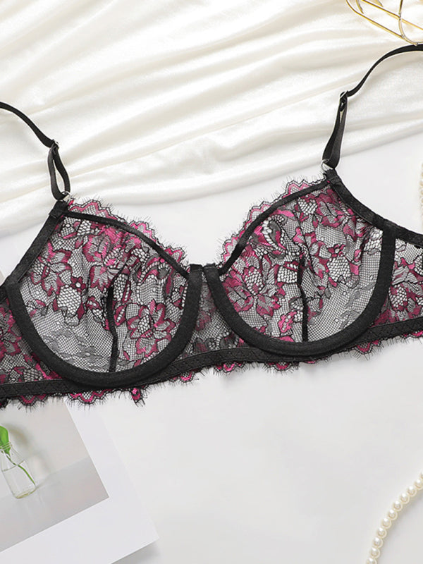 Sexy Thin Lace Underwear Set – High Stretch & Elegant Fit