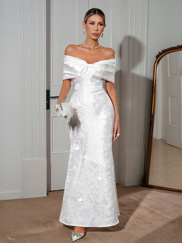 Strapless Maxi Dress for Women – Elegant Formal Gown