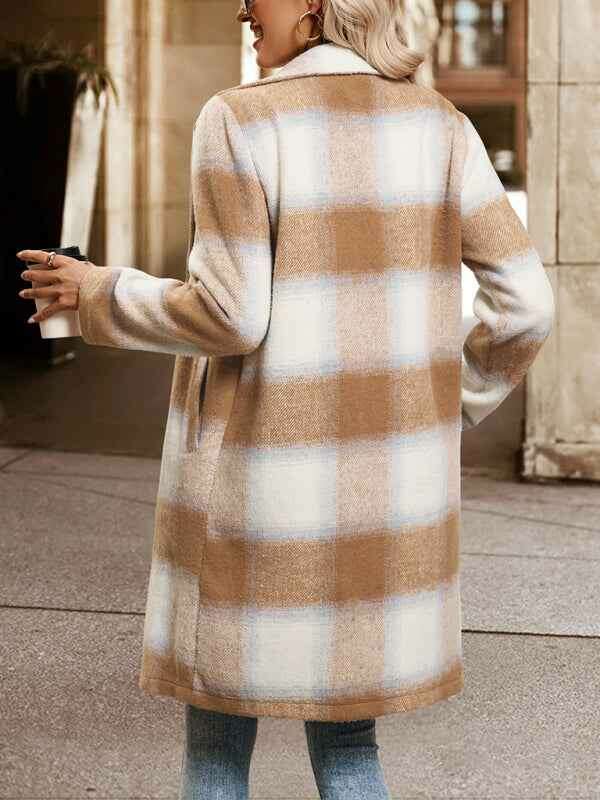 plaid-double-breasted-mid-length-jacket-34838078