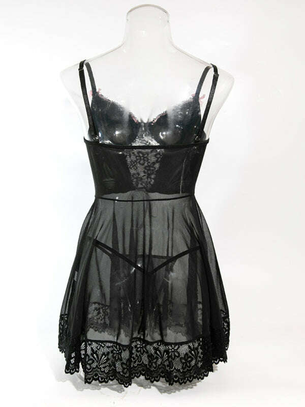 lace-bow-ribbon-nightgown-two-piece-set-34755529