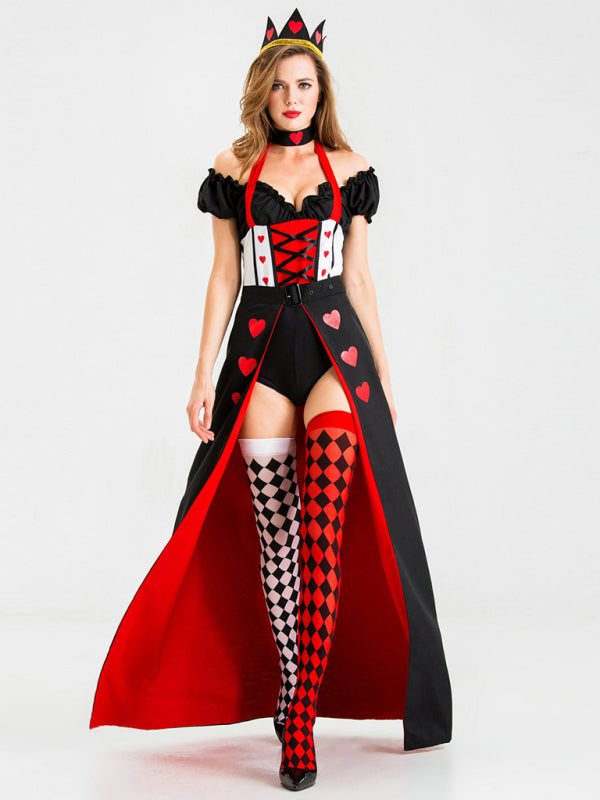 Queen of Hearts Halloween Costume Set