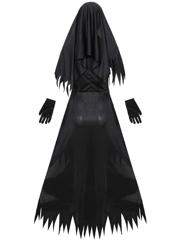Women's Halloween Nun Vampire Costume Dress