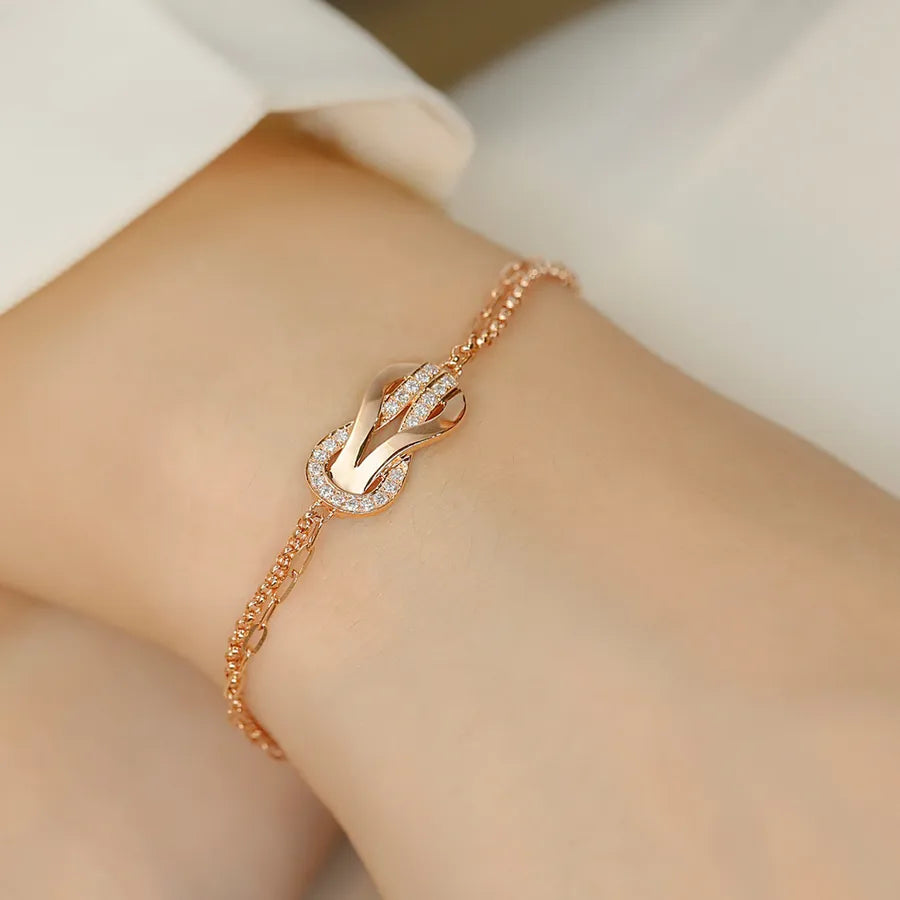 Sterling Silver Geometric Women's Bracelet