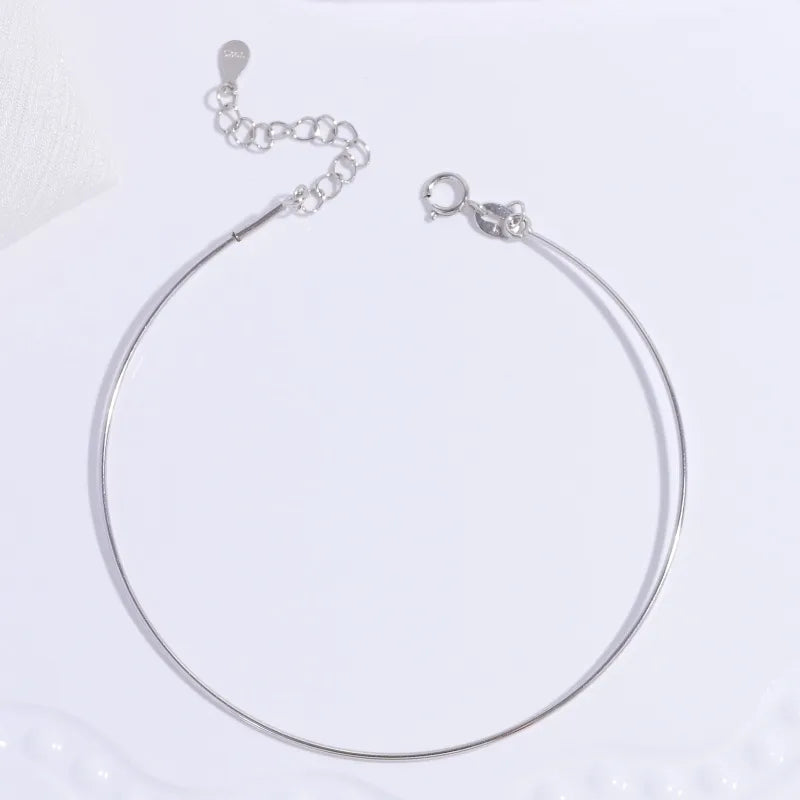 22K Gold & Rhodium Plated Sterling Silver Bracelet Platinum