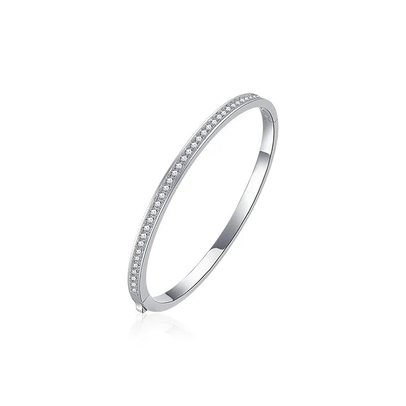 Sterling Silver Moissanite Star Bracelet