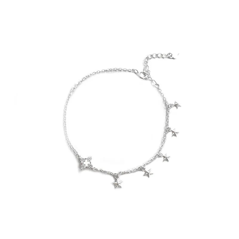 Sterling Silver Starry Sky Bracelet for Women