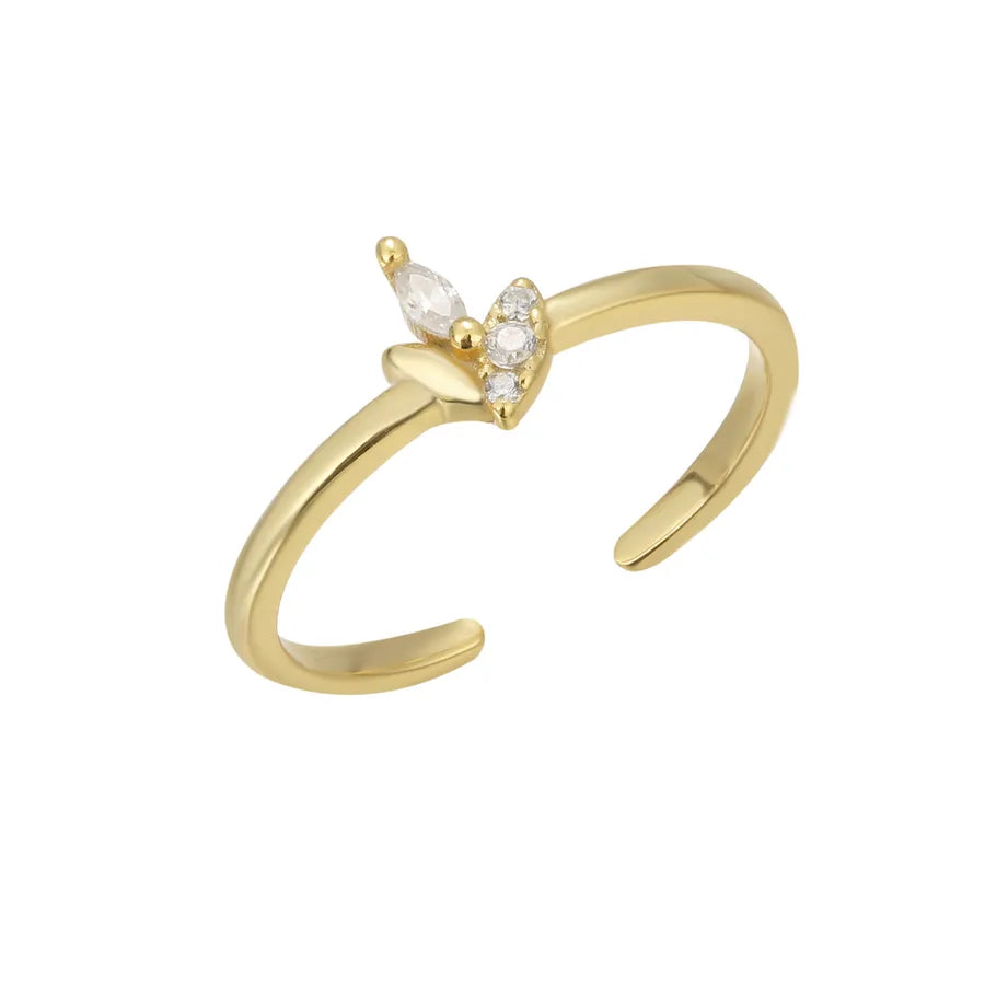 Sterling Silver Maple Leaf Toe Ring