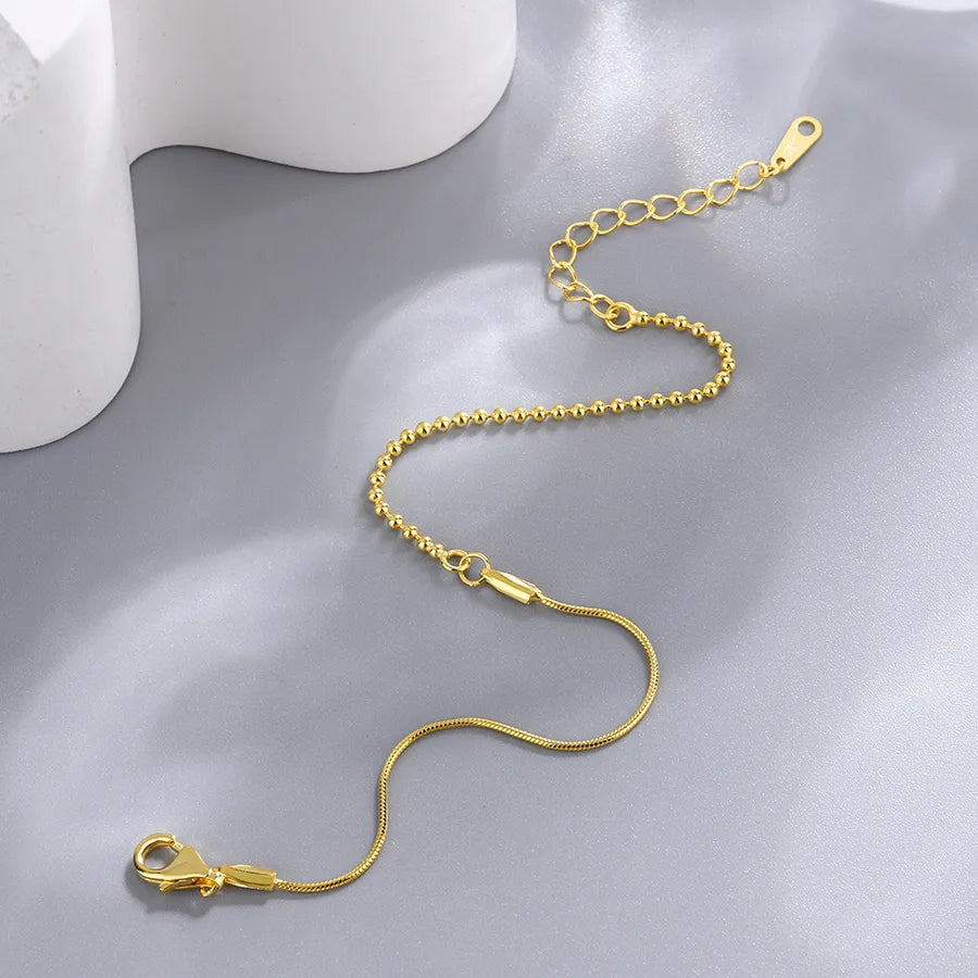 Sterling Silver Snake Chain Bracelet for Women Bracelet gold Style 925 Silver