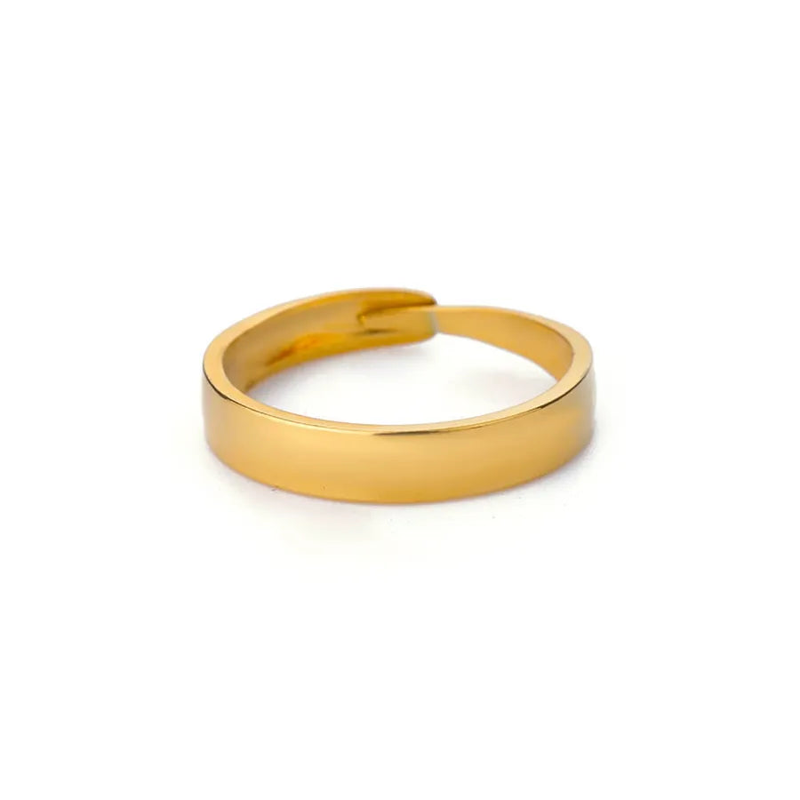 Minimalist 18K Gold Stainless Steel Ring 5