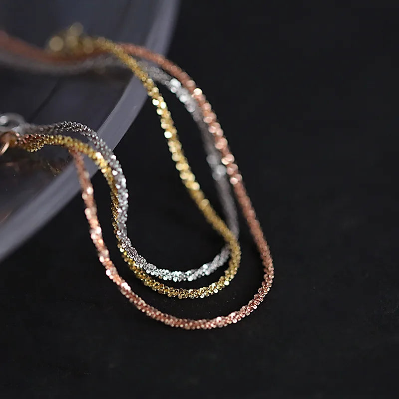 S925 Silver Galaxy Sparkle Bracelet for Women