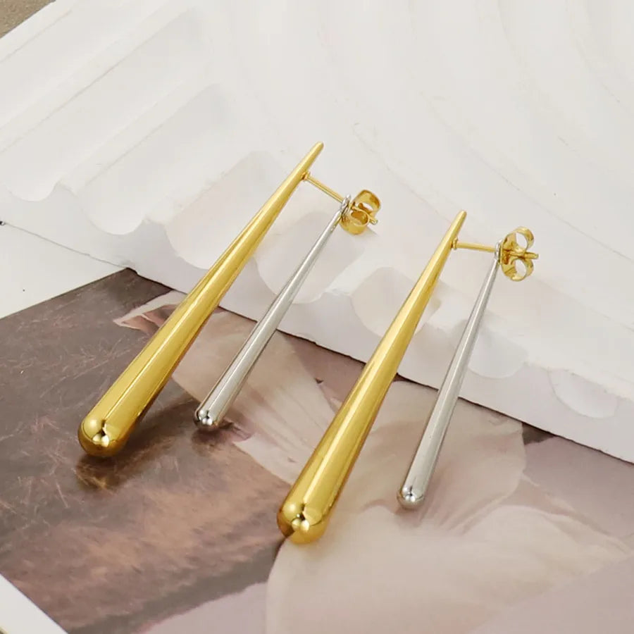 18K Gold Plated Butterfly & Flower Stud Earrings Average Size Gold Style 15