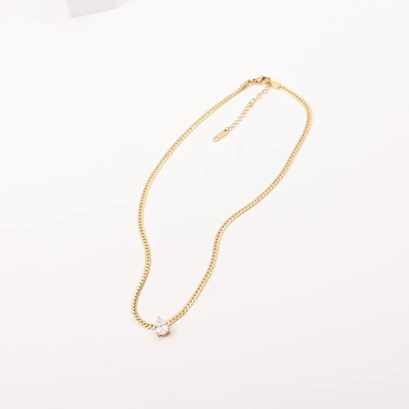 18K Gold Plated Snake Chain Necklace
