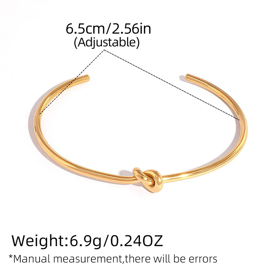 18K Gold Plated Pearl Bangle Bracelet for Women