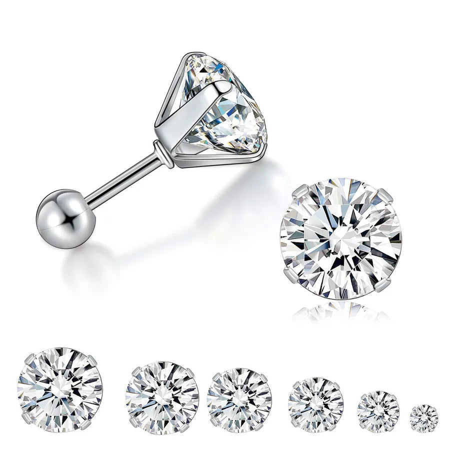 18K Gold PVD Coated Stainless Steel Ear Studs