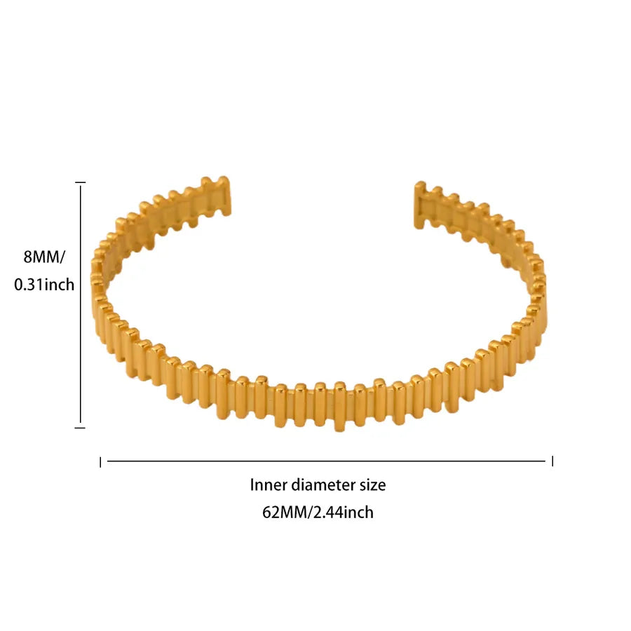 Gold Heart & Cross Mesh Bracelet for Women B2001G