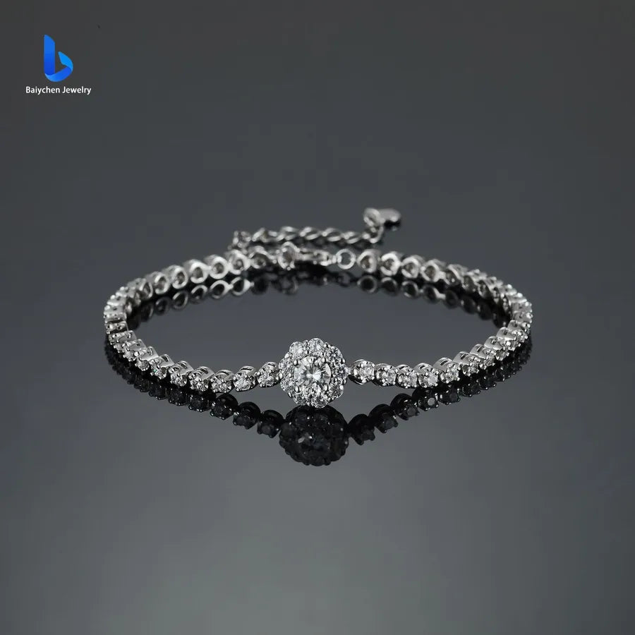 Elegant S925 Silver Meteor Shower Bracelet