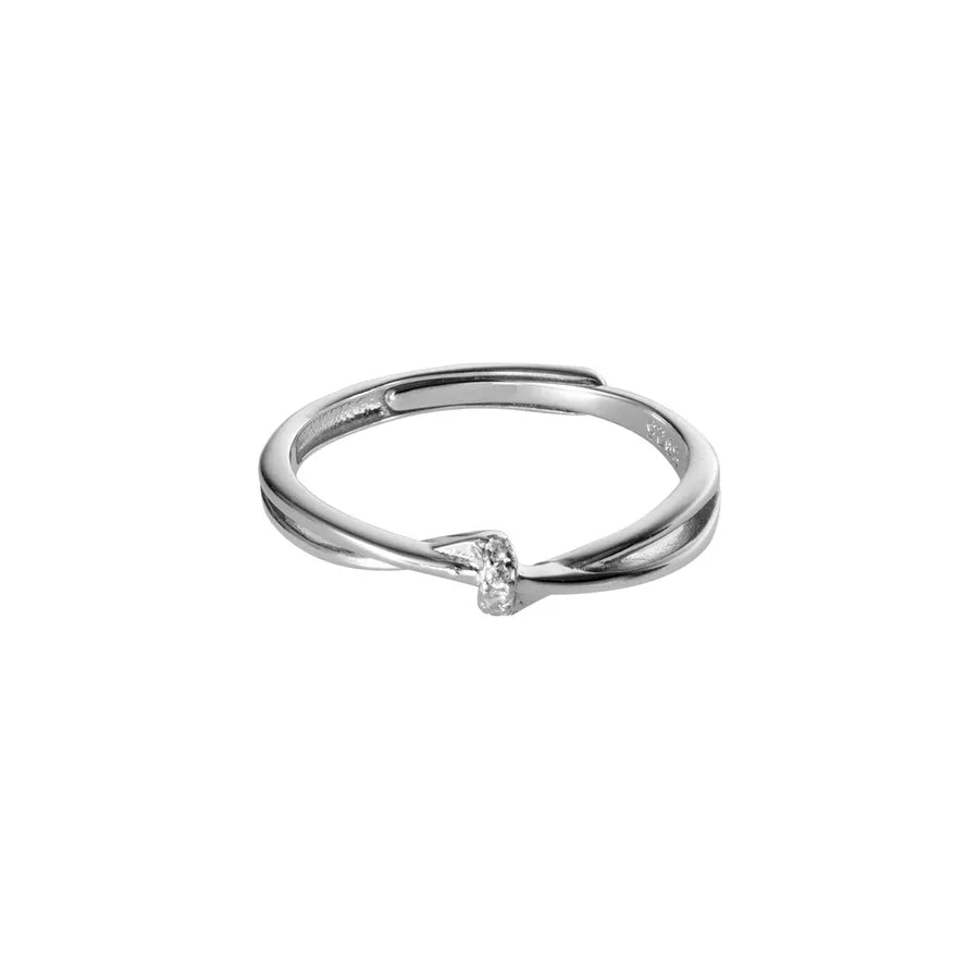 925 Sterling Silver Geometric Ring