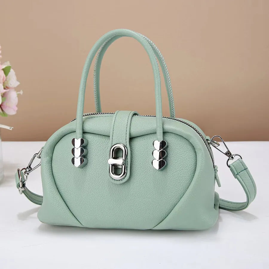 Stylish Large Summer Crossbody Handbag Green