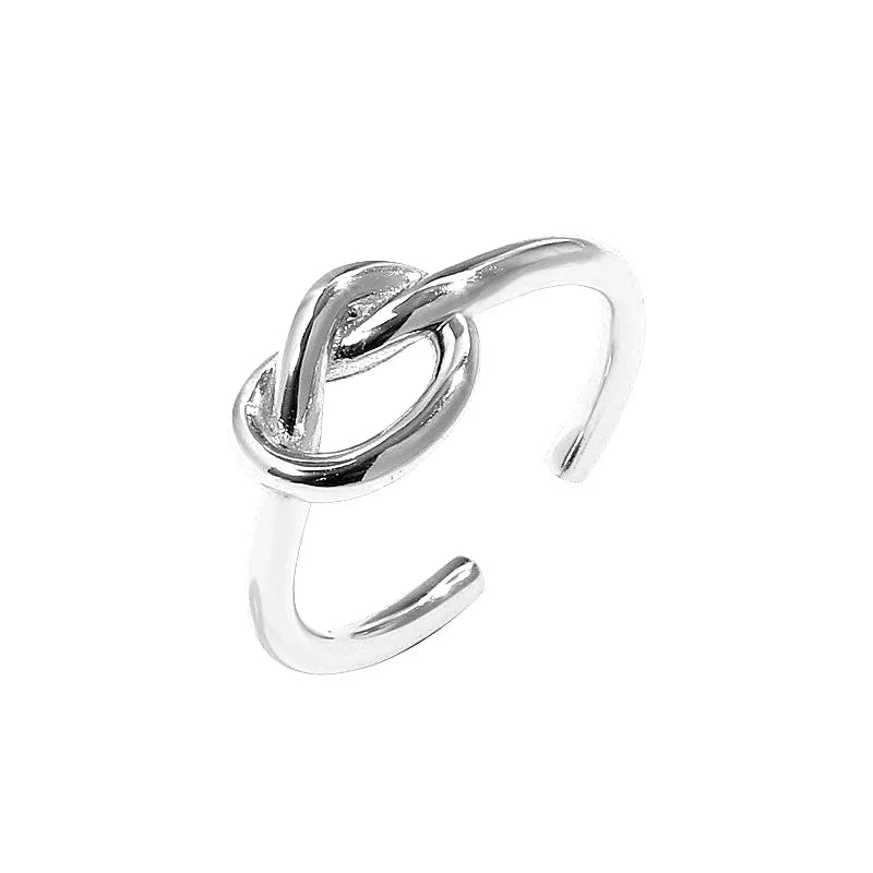 Women's S925 Sterling Silver Toe Ring Ankle Ring 4 (Platinum Color)