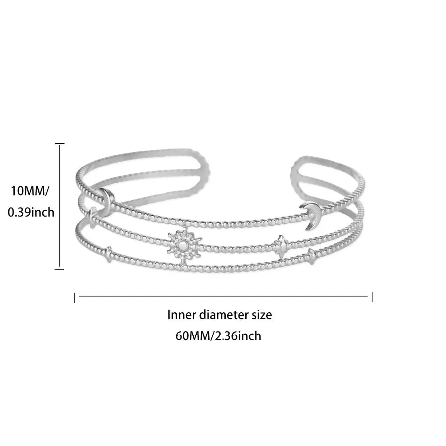 Gold Shell Stainless Steel Bracelet 8